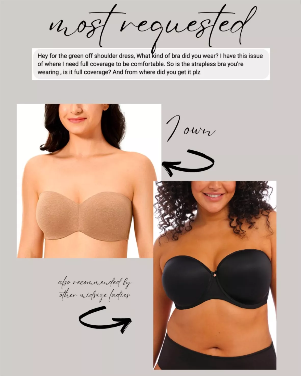 Low Profile Minimizer Bra curated on LTK