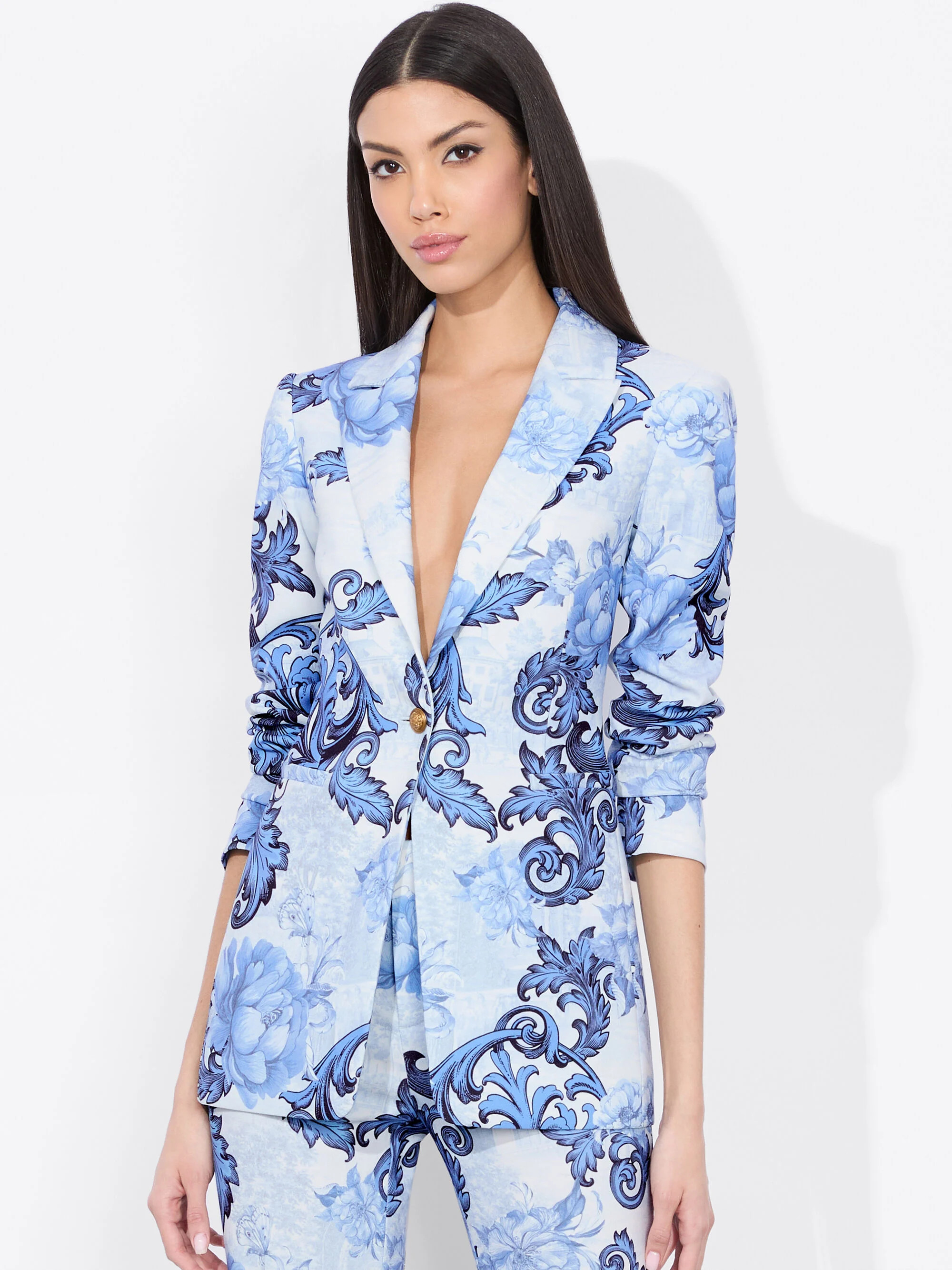 BREANN FITTED BLAZER | Alice + Olivia