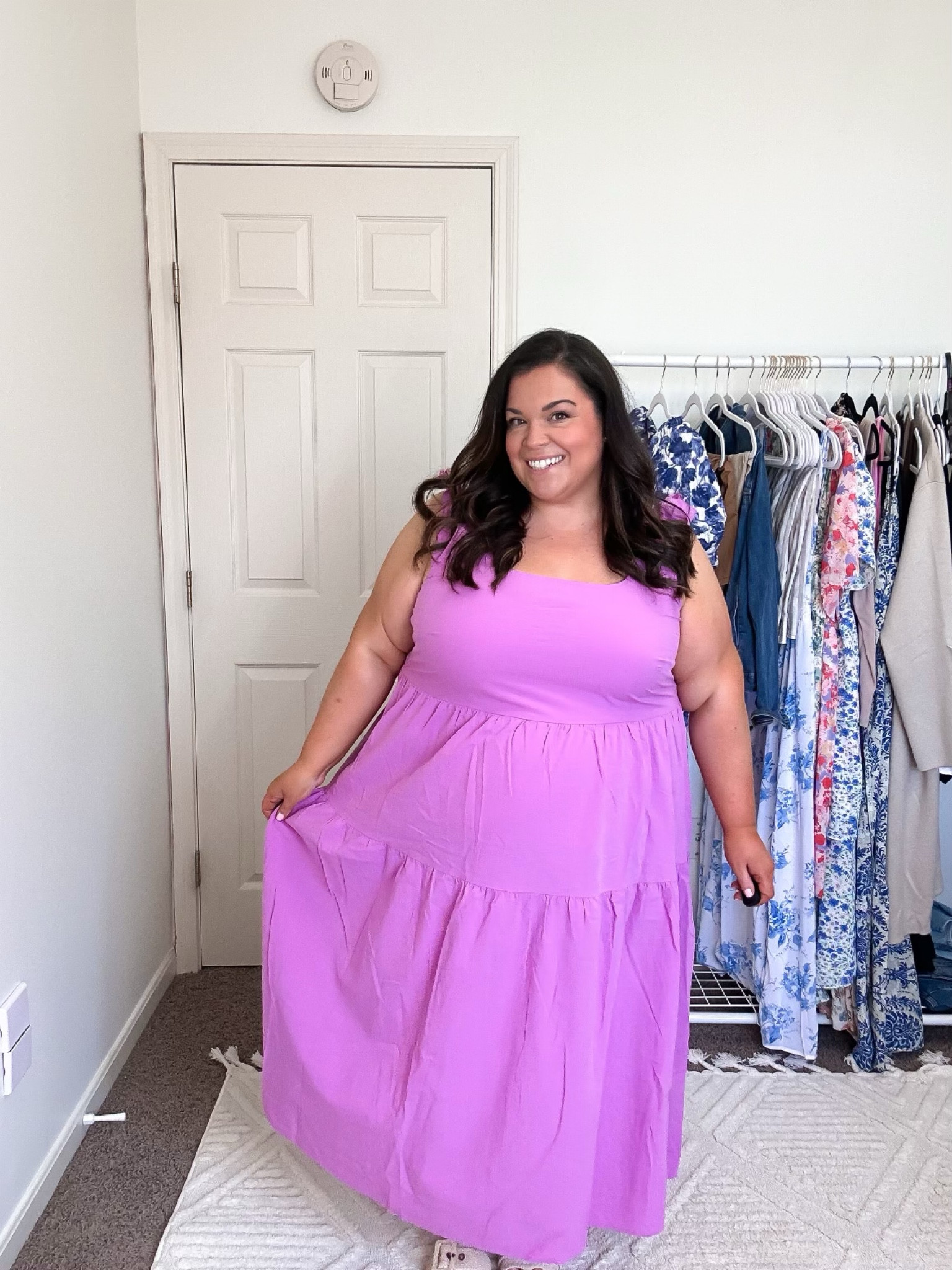One of my fave dresses I’ve found for spring and summer! This purple color is stunning! And it’s 20% off at Target right now! I’m wearing a 2x

#LTKPlusSize #LTKStyleTip #LTKFindsUnder50