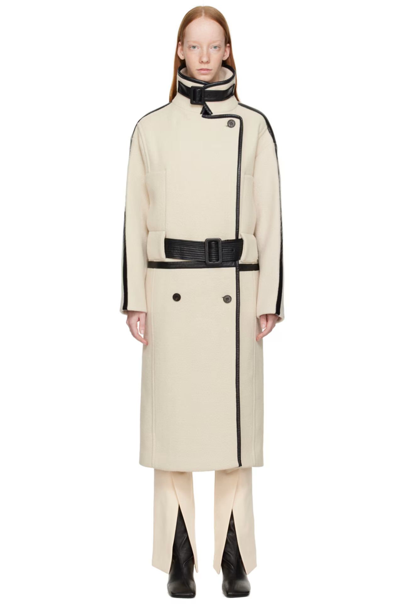 LVIR - Off-White Contrast Coat | SSENSE