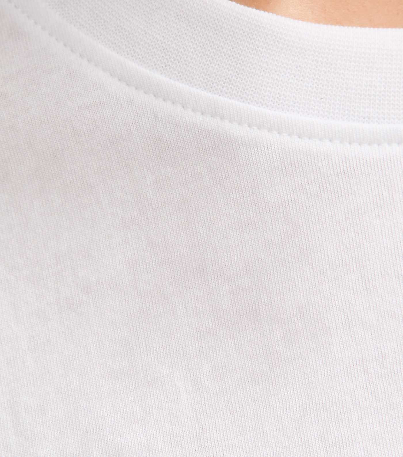 White Cotton Boxy Fit T-Shirt | New Look | New Look (UK)
