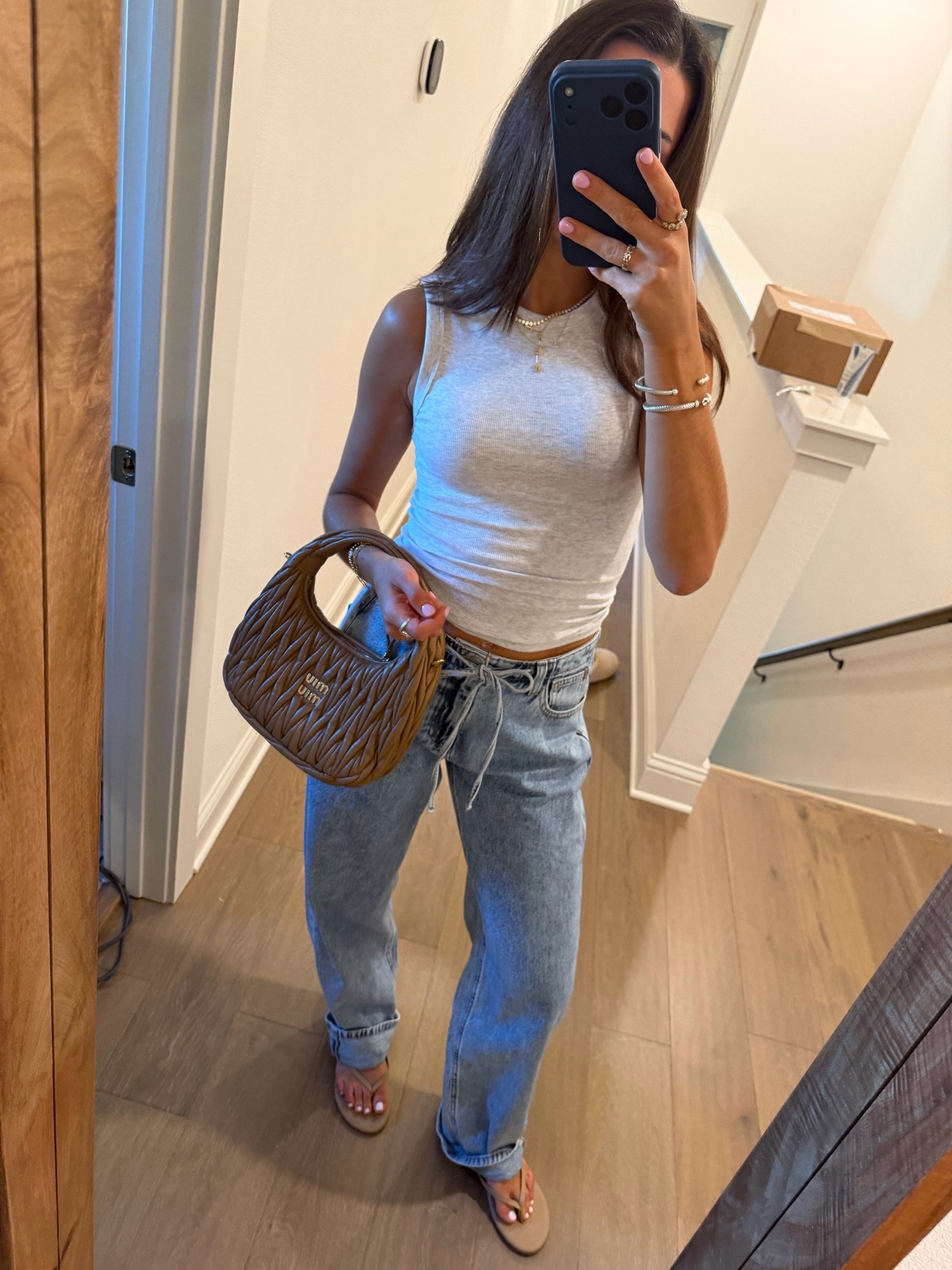 monthly borrow from @Vivrelle !! use code LOLO for your first month free 🤝🙂‍↔️ loving this miu miu bag 
a @Vivrelle would make for the perfect mother’s day gift !! 



tank is zara from last year

#LTKTravel #LTKSeasonal #LTKMothersDay