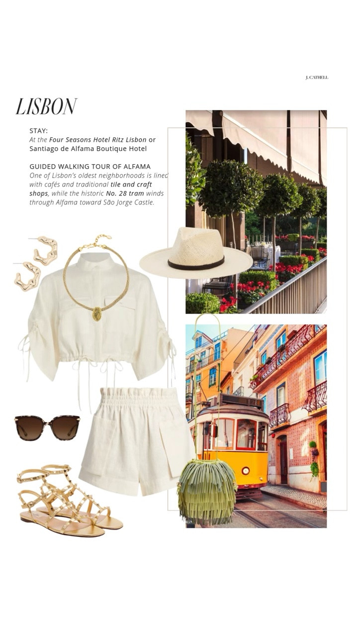 Portugal — the beautiful, unhurried way 🇵🇹✨

Seven days, three regions: Lisbon, the Douro Valley, and the Algarve. Think charming tiled streets, vineyard views, and a proper seaside reset — all with thoughtful pacing, beautiful hotels, and effortless travel in between.

Sharing the looks I’d pack for Portugal: chic walking shoes for cobblestones, breezy dresses for wine country, and relaxed coastal pieces for Algarve sunsets. Tap to shop and save for future travel inspo. ✈️🤍 

 #PortugalStyle #TravelWardrobe #EuroStyle #LTKFinds 

#LTKTravel #LTKootd #LTKOver40 #LTKTravel