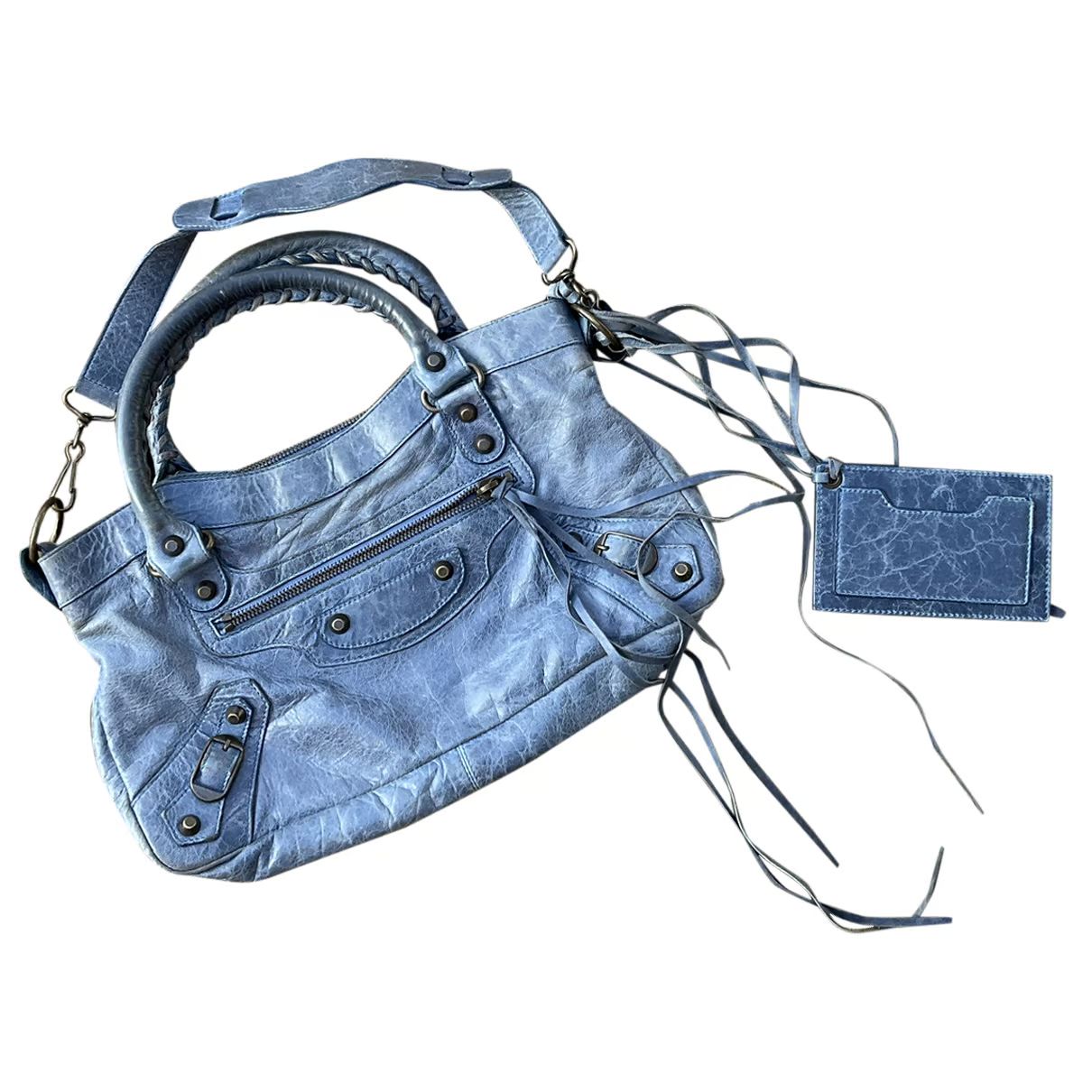 First leather handbagBalenciaga | Vestiaire Collective (Global)