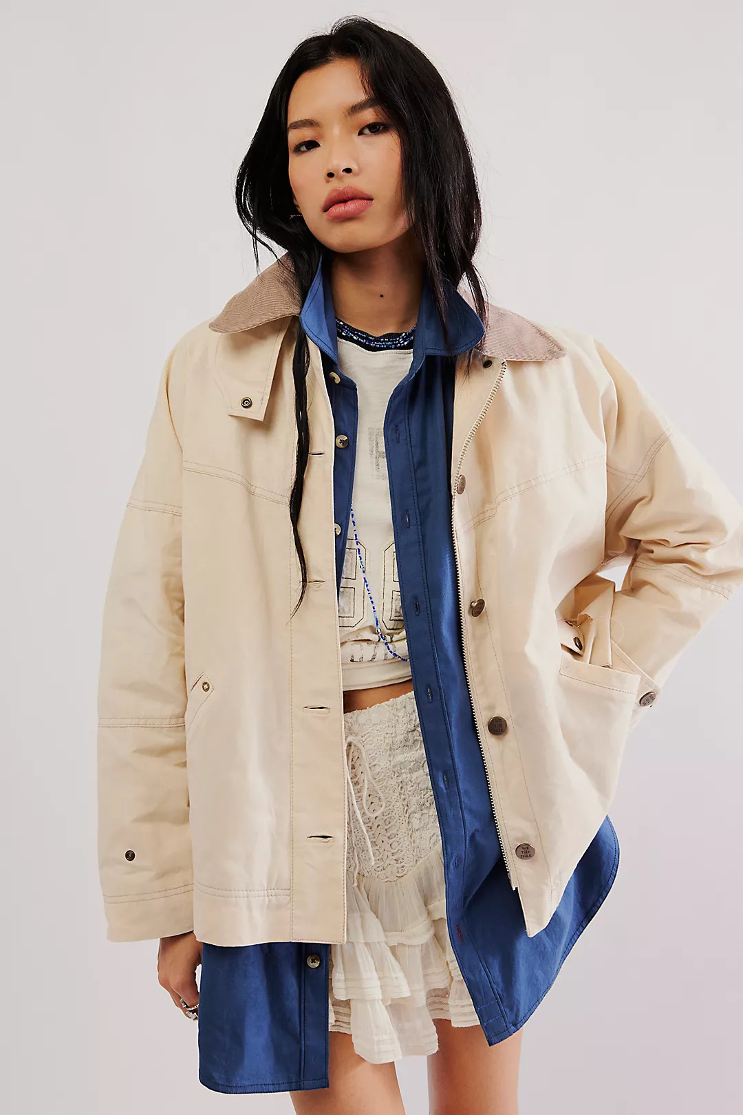 We The Free Cori Waxed Jacket | Free People (Global - UK&FR Excluded)