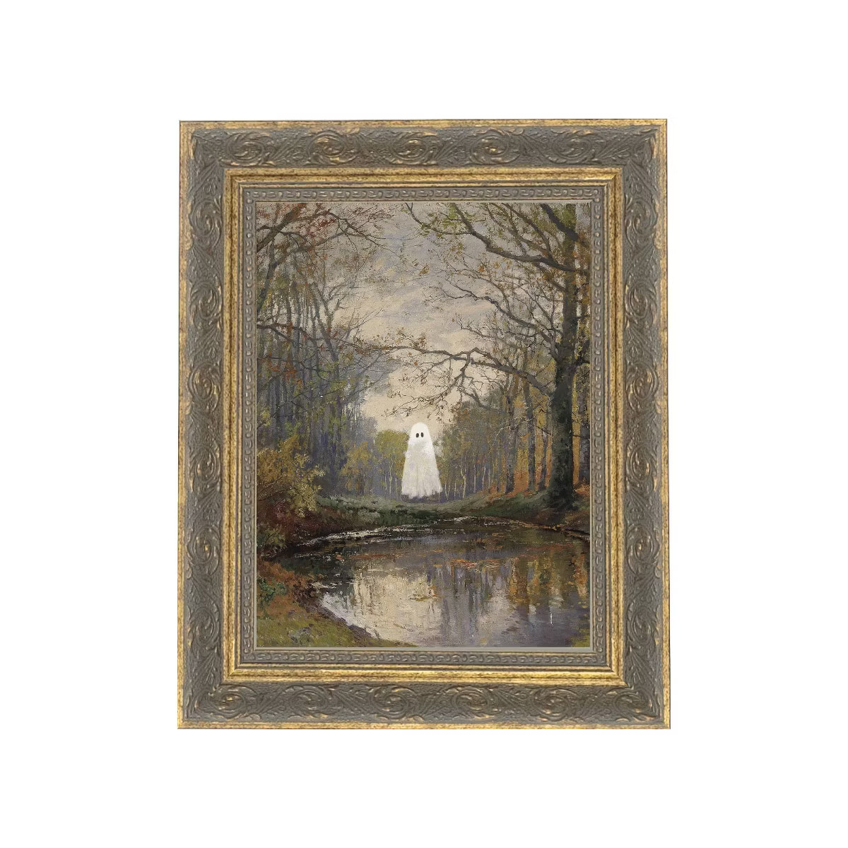 Petal Lane 8"x10" Ghost in The Woods Wall Art | Target