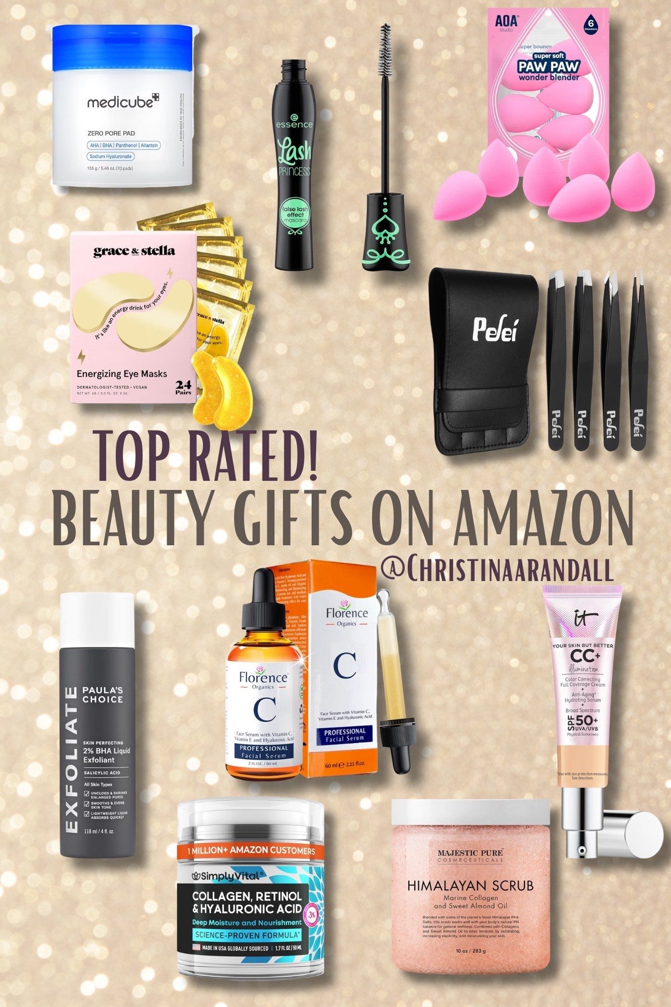 These beauty products all have lots of super high ratings on Amazon!! They are all under $50 and most are under $20 🙌 If you’re still finishing up your Christmas shopping these would make great gifts or stocking stuffers. Order today and it will arrive before Christmas! 

#LTKBeauty #LTKFindsUnder50 #LTKGiftGuide