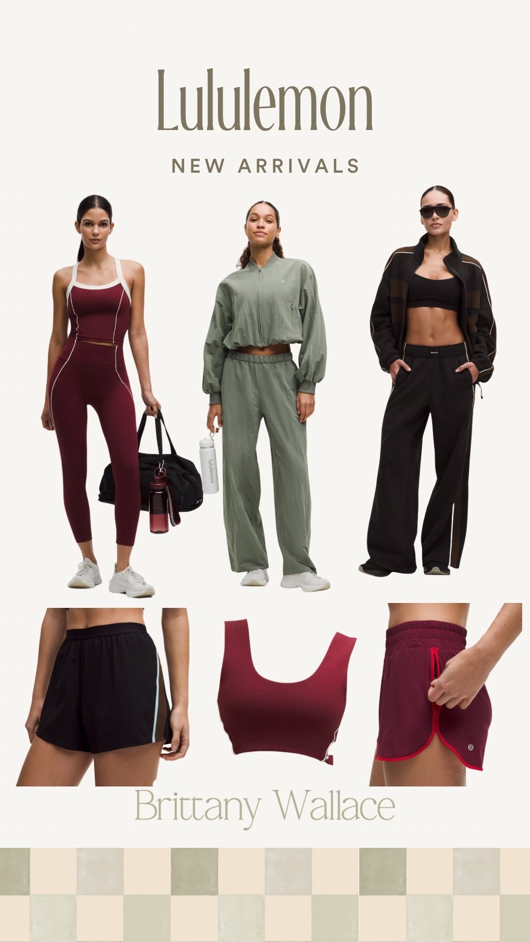 Loving these new arrivals from lululemon 😍 
activewear, sports bra, leggings, track pants, matching set 

#LTKActive #LTKootd