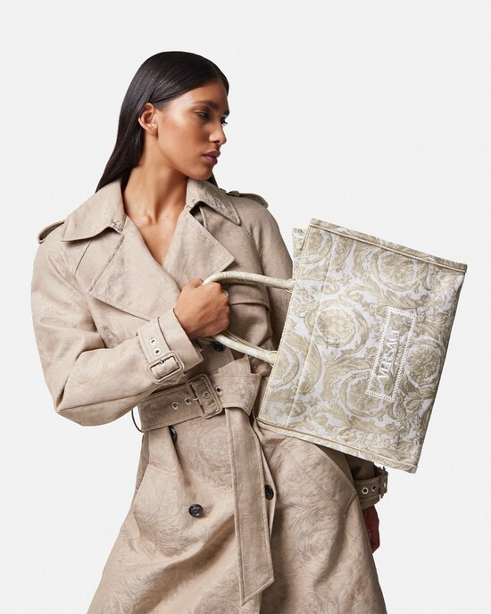BAROCCO ATHENA TOTE BAG | Versace (US)