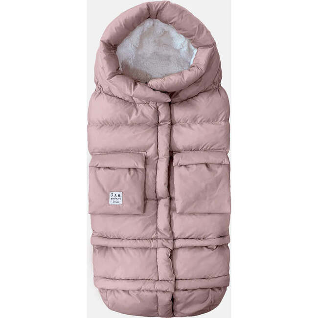 7AM Enfant | Evolution® 212 Quilt Zipped Blanket, Ash Rose Pink, | Maisonette | Maisonette
