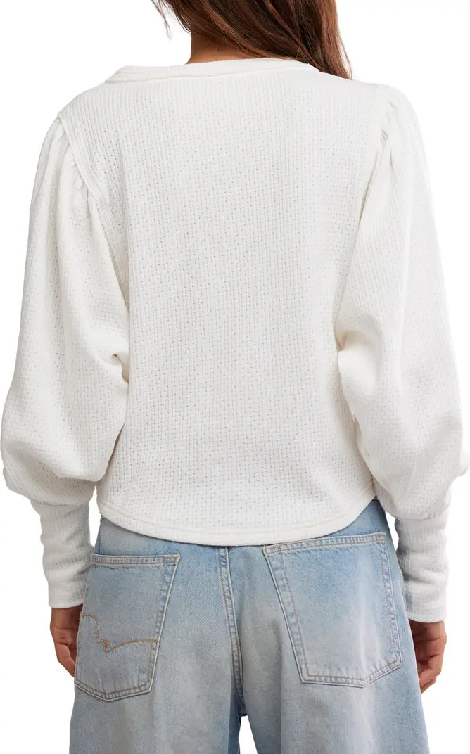 Quinn Rib Henley Top | Nordstrom