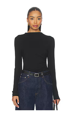 superdown Joelle Top in Black from Revolve.com | Revolve Clothing (Global)