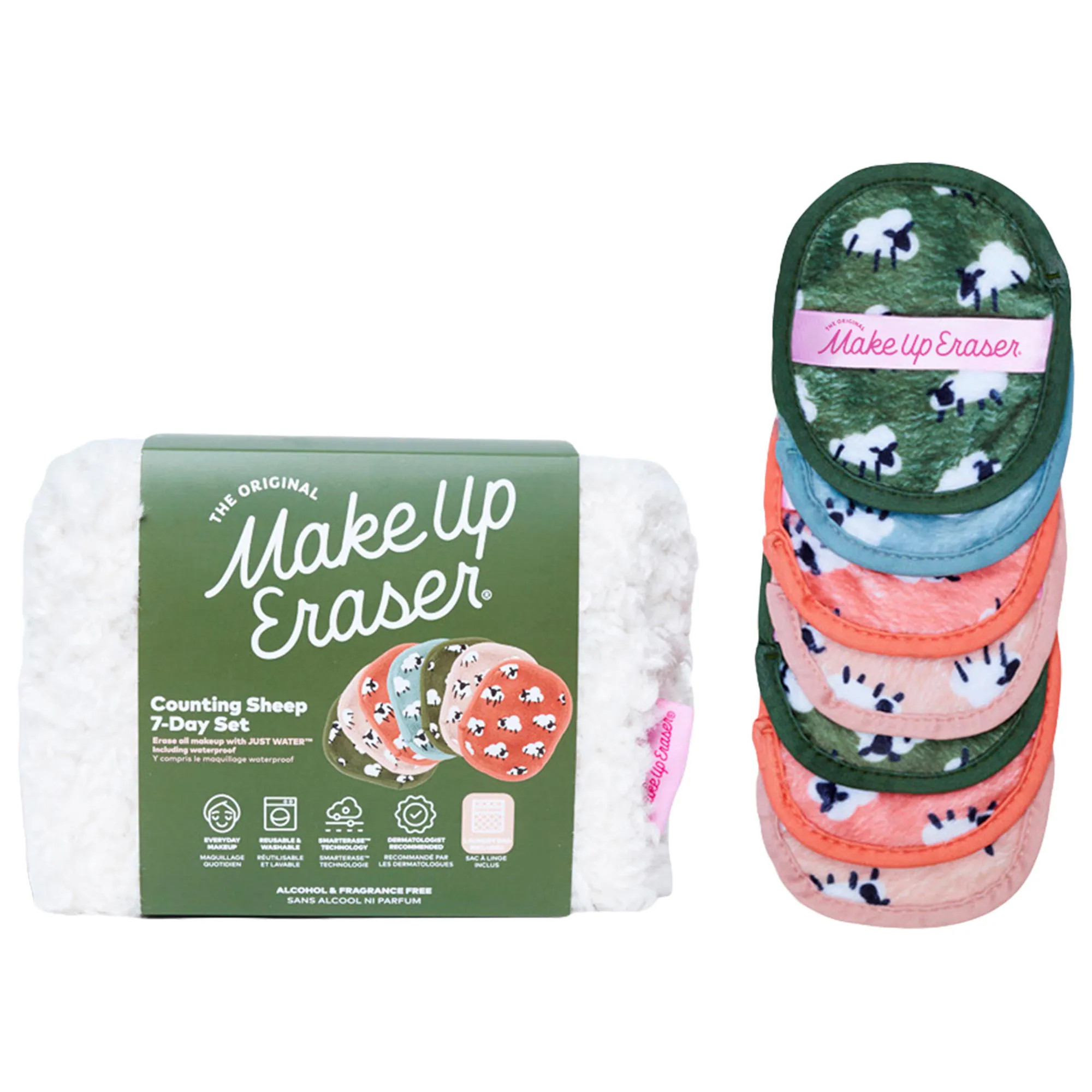 The Original MakeUp Eraser Counting Sheep 7-Piece MakeUp Eraser Makeup Remover Cloth Set | Sephora (US)