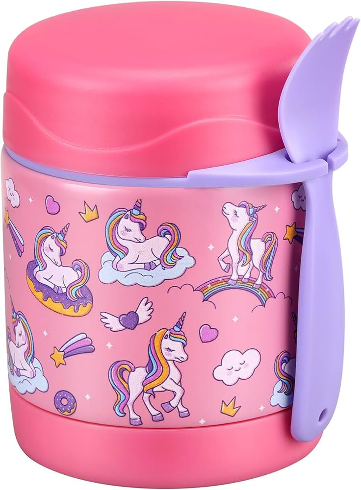 10oz Soup Thermo for Hot Food Kids Insulated Food Jar,Thermo Hot Food Lunch Container, Width Mout... | Amazon (US)