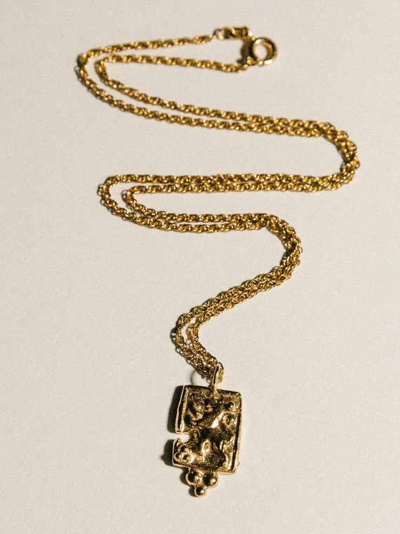 Royal Prowess Necklace, 24K Gold Plated Necklace, Gold Coin Necklace, Christmas Gifts, Roman Coin... | Etsy (US)