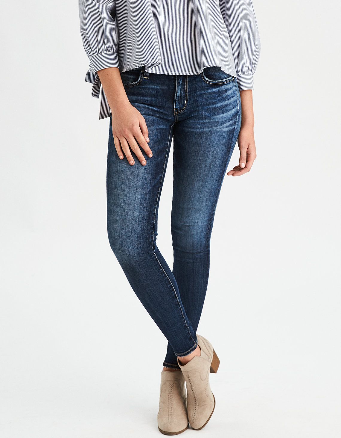 Jegging, Deep Indigo | American Eagle Outfitters (US & CA)