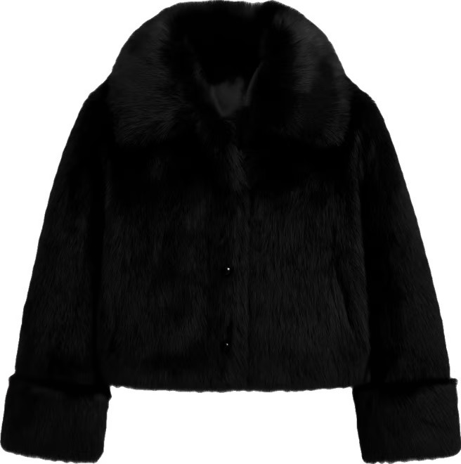 Women's Collared Faux-Fur Jacket, Macy's Exclusive | Macy's