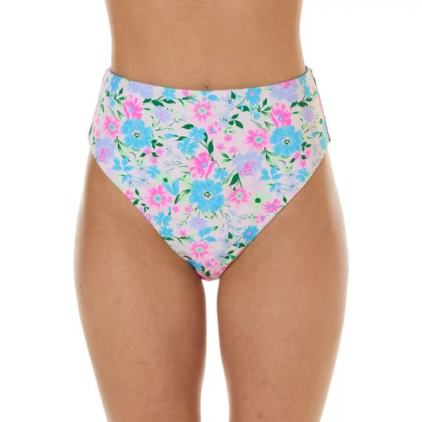 Celebrity Pink Junior's Swim Reversible High Waist Bikini Bottom | Walmart (US)