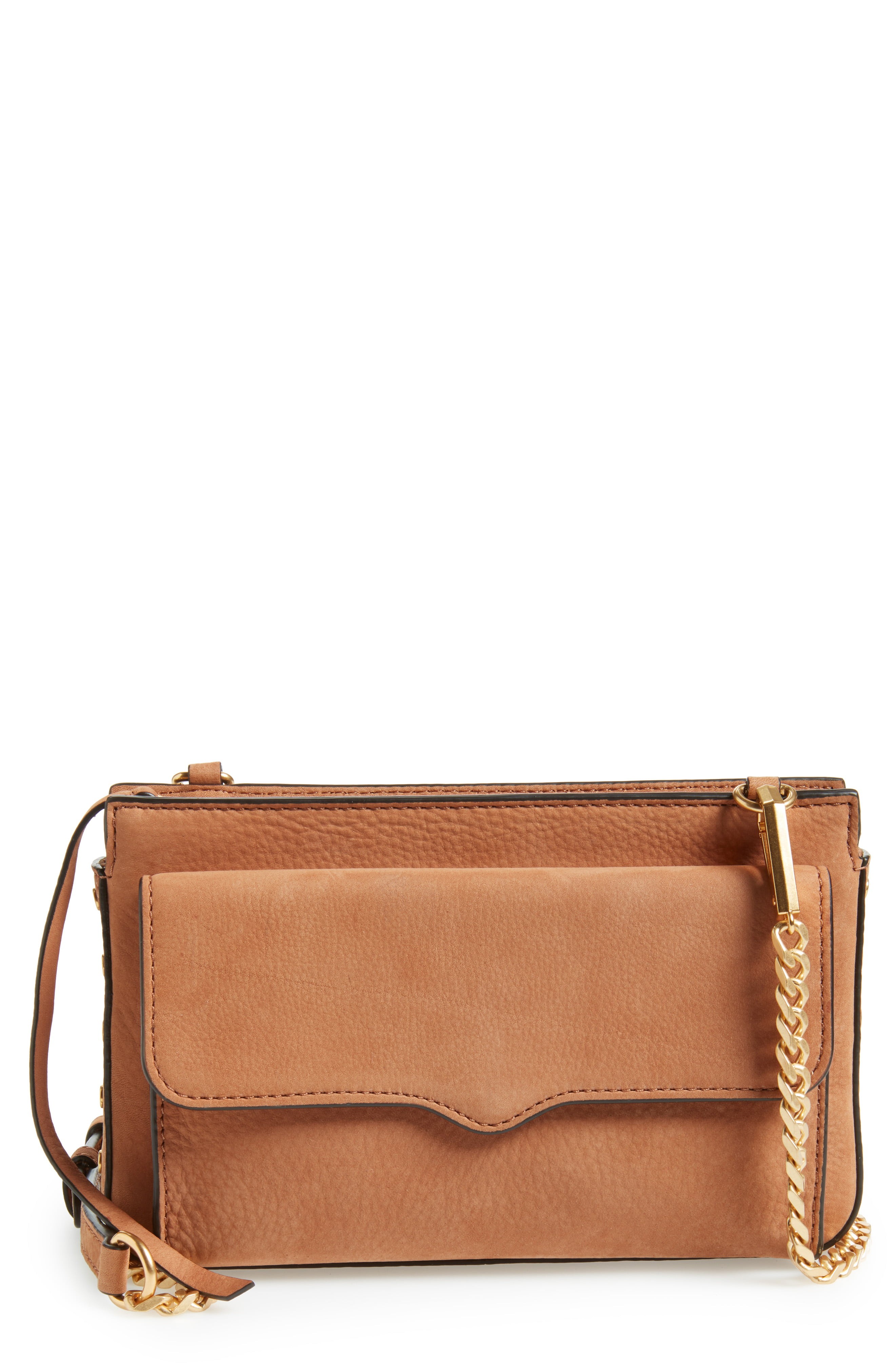 Rebecca Minkoff Medium Bree Nubuck Crossbody Wallet | Nordstrom