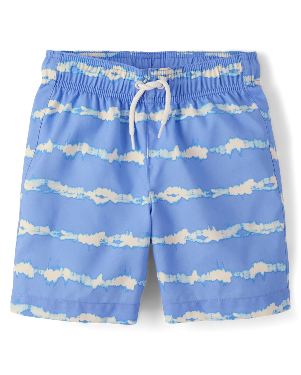 Boys Striped Swim Trunks - blue | The Children's Place