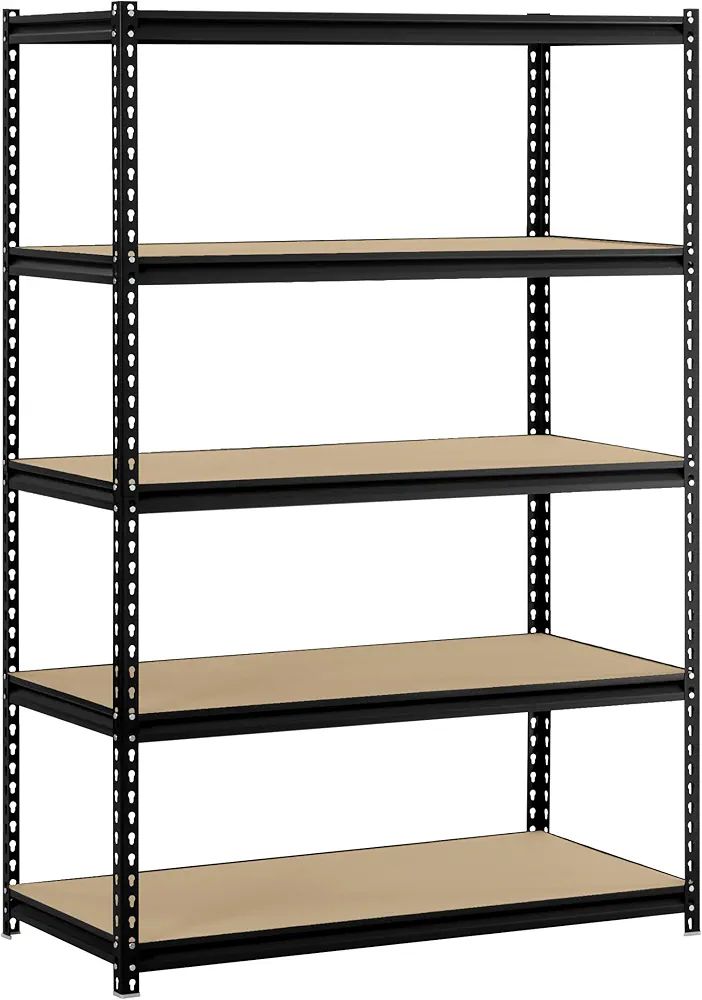 Muscle Rack UR245P-BLK 5-Shelf Unit, 48" Width x 72" Height x 24" Depth | Amazon (US)