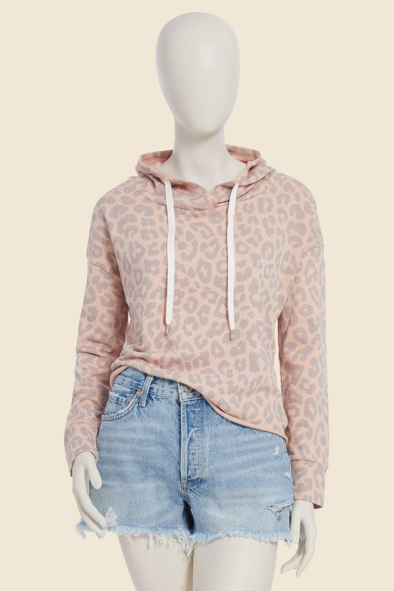 Martin Leopard Hoodie | Evereve