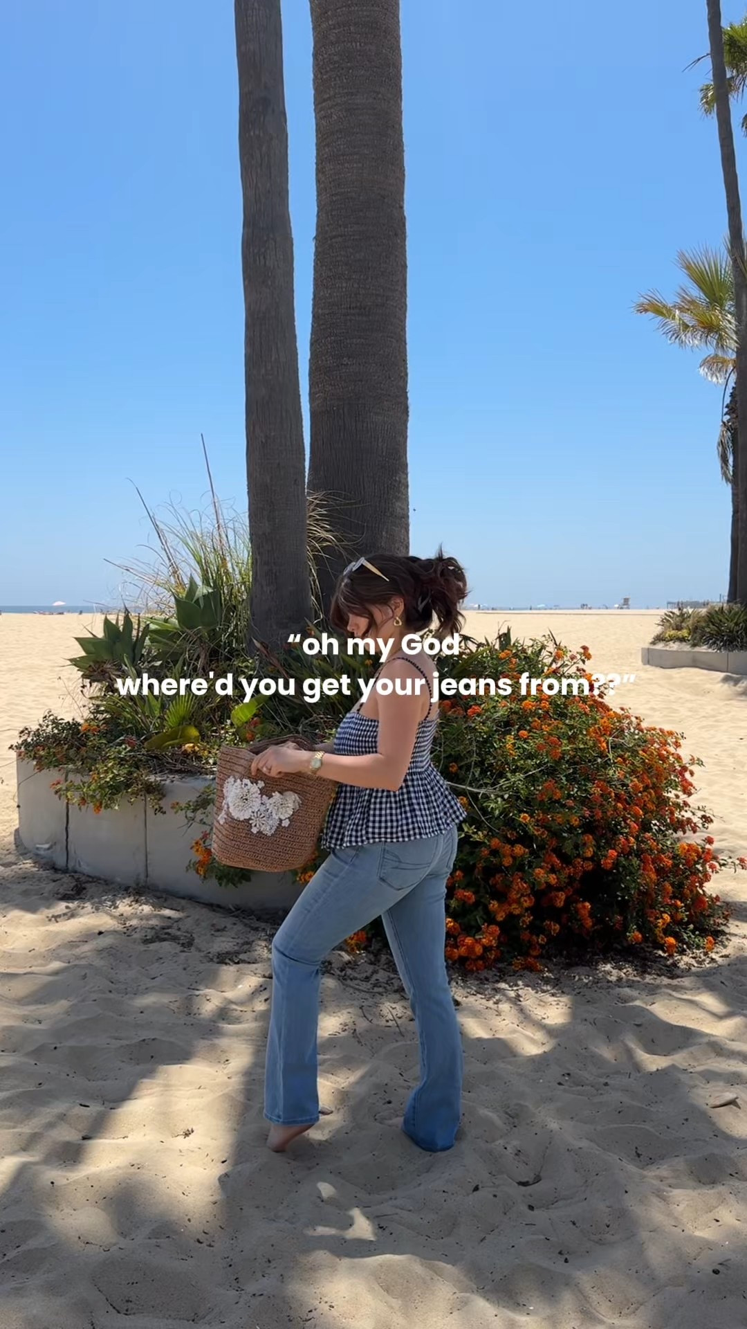 Summer outfit idea! Stretchy, bootcut jeans that complement any body type! 🩵 American Eagle tube tops are perfect for summer too! 

#LTKPetite #LTKSaleAlert #LTKSeasonal