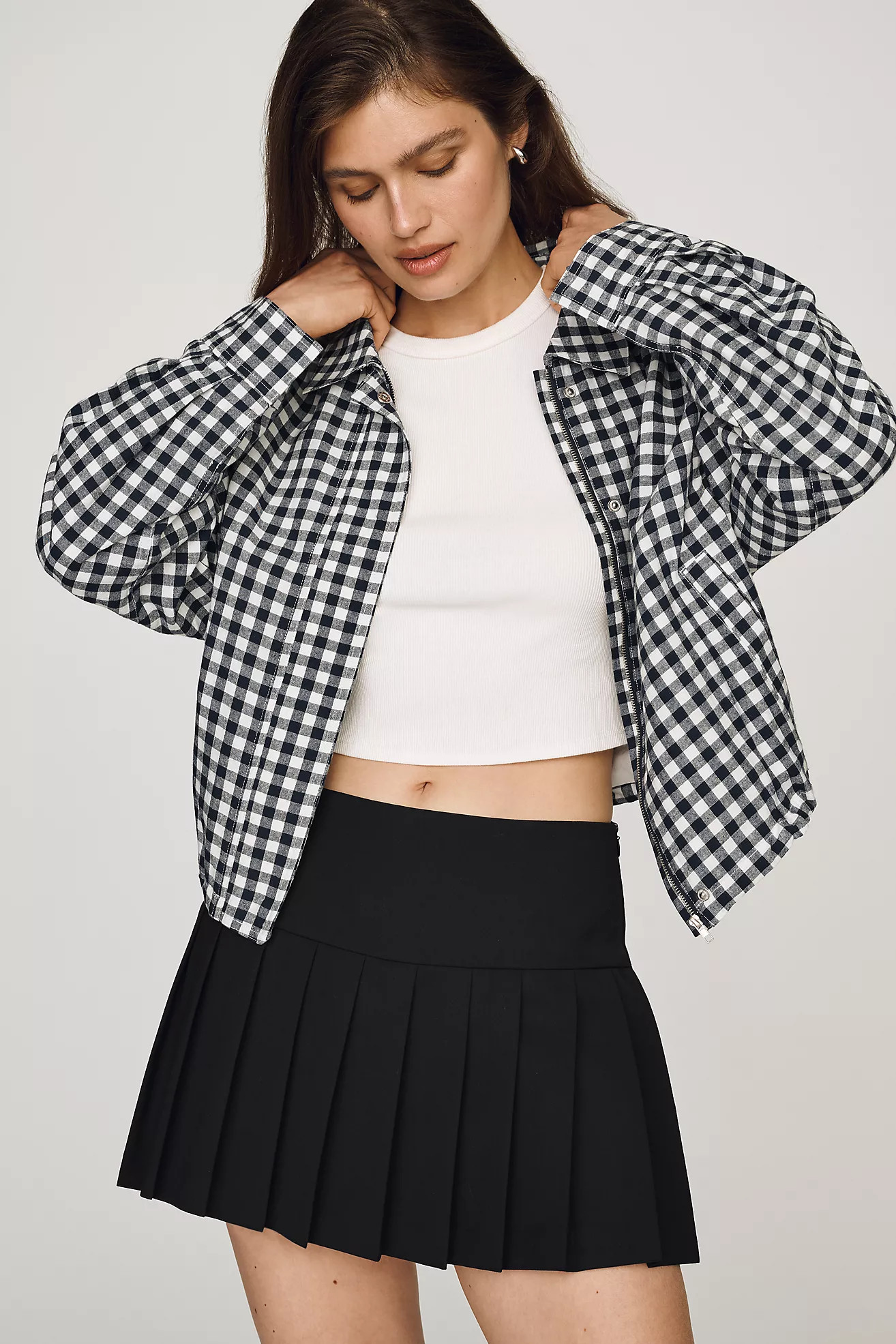 RAISONNEL Gingham Jacket | Anthropologie (US)