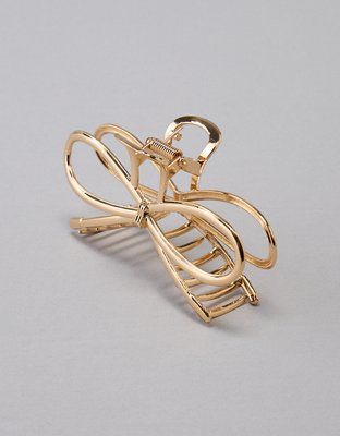 AE Metal Bow Clip | American Eagle Outfitters (US & CA)