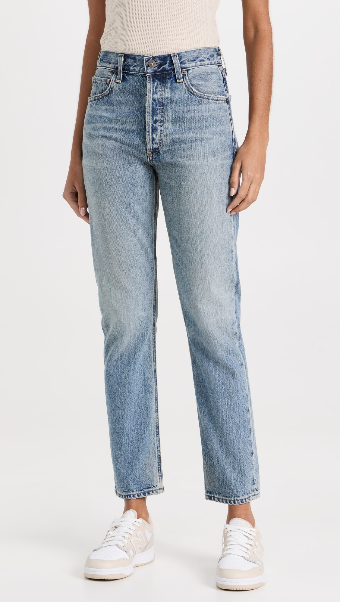 Charlotte High Rise Straight Jeans | Shopbop