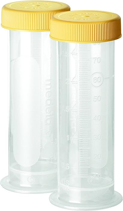 Medela Breast Milk Storage Bottles, 12 Pack of 2.7 Ounce Containers, Leak Proof Lids, Breastmilk ... | Amazon (US)