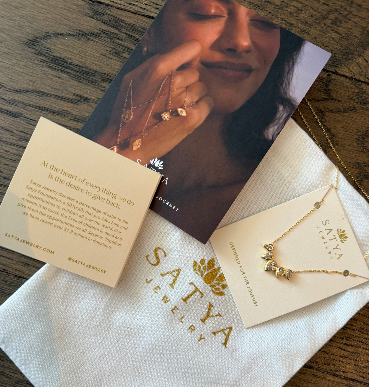 Love this necklace from @Satya Jewelry 