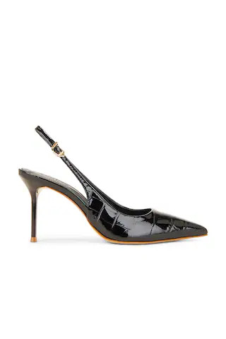 Schutz Paola Slingback in Black from Revolve.com | Revolve Clothing (Global)