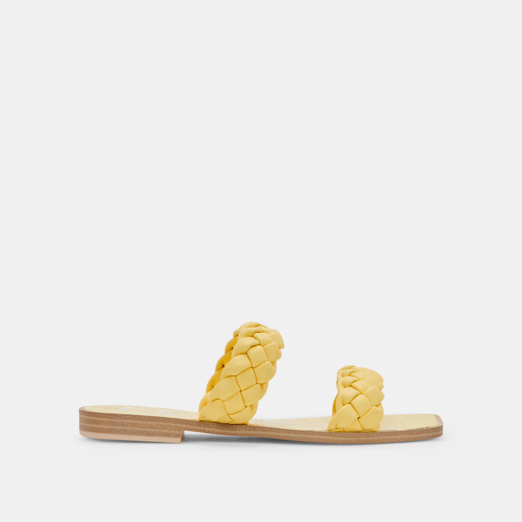 INDY SANDALS YELLOW STELLA | DolceVita.com