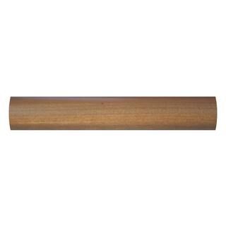 Everbilt 72 in. Heavy-Duty Wheat Wood Closet Rod 65366 - The Home Depot | The Home Depot