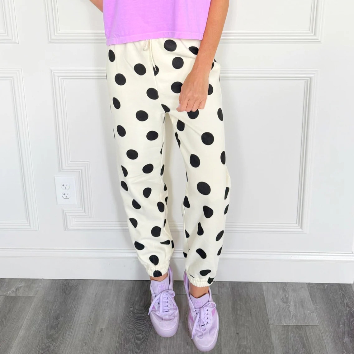 Polka Dot Sweatpants - Pre Order! | Poppy & Pine
