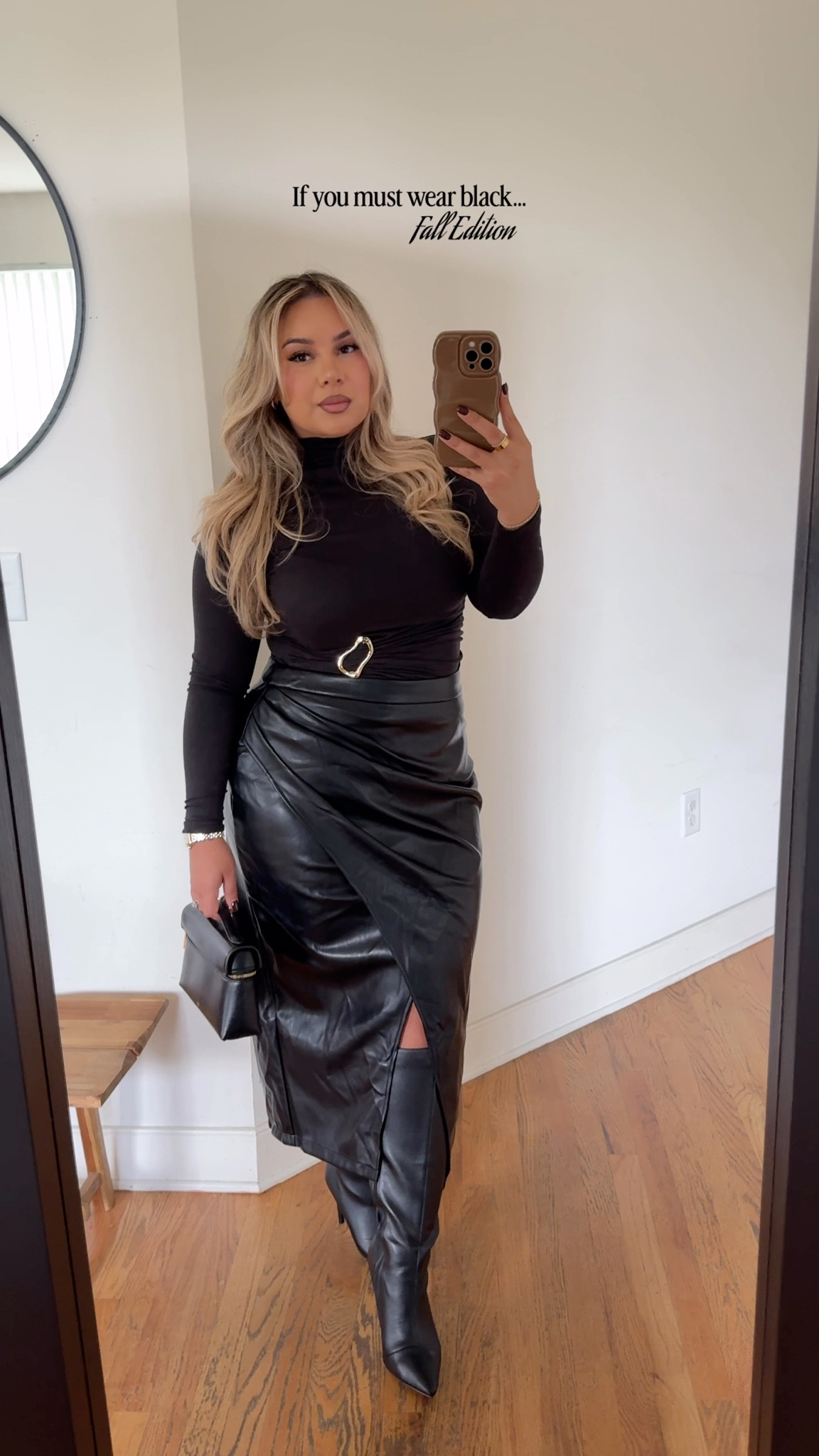 An all black fit will always hit 🖤 

#LTKMidsize #LTKSeasonal #LTKStyleTip