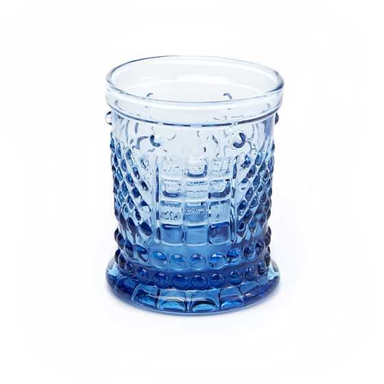 Coquette Juice Glass - Blue | MacKenzie-Childs