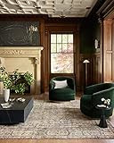 Loloi II Margot Collection MAT-01 Antique / Sage, Traditional 3'-6" x 5'-6" Accent Rug | Amazon (US)