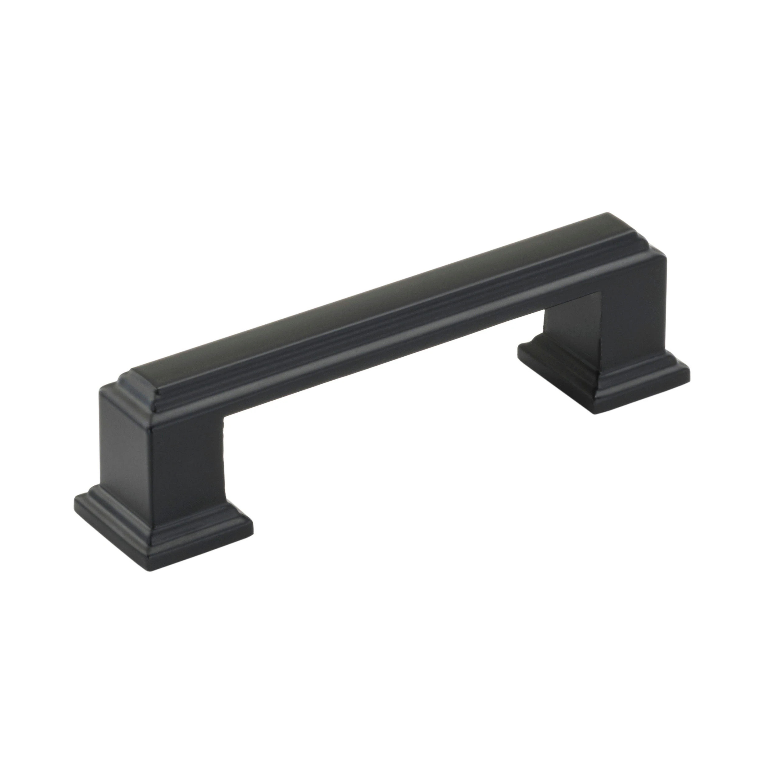 Amerock Appoint 3 in (76 mm) Center-to-Center Matte Black Cabinet Pull | Overstock