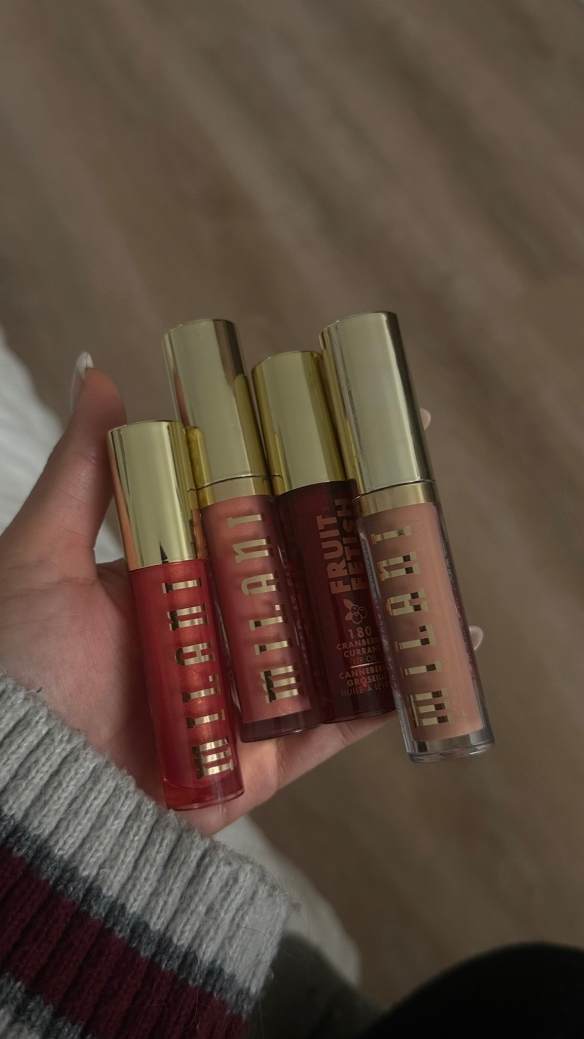 #AD no gatekeeping here @milanicosmetics Fruit fetish lip oils in shades luminoso and cranberry current & the keep it full lip plumper in shades champagne and luminoso @target #Target #TargetPartner #GRWMilani #milanicosmetics @Shop.LTK #liketkit