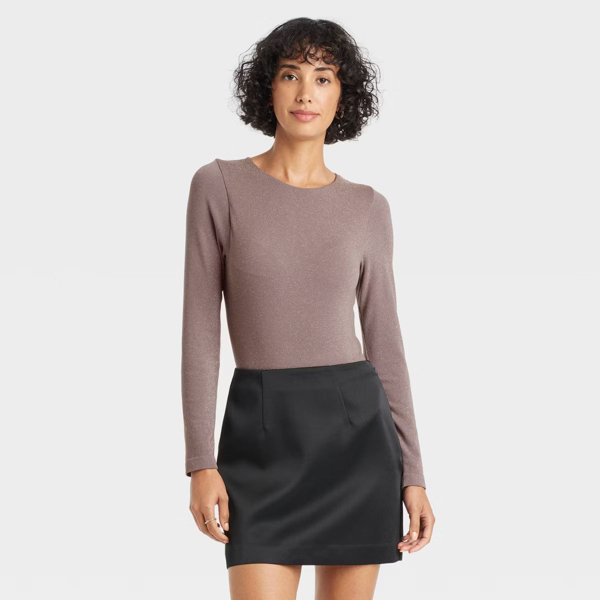 Women's Long Sleeve Seamless Bodysuit - A New Day™ | Target