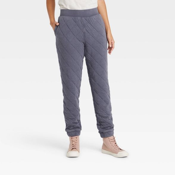 Women's Quilted Jogger Pants - Universal Thread™ | Target