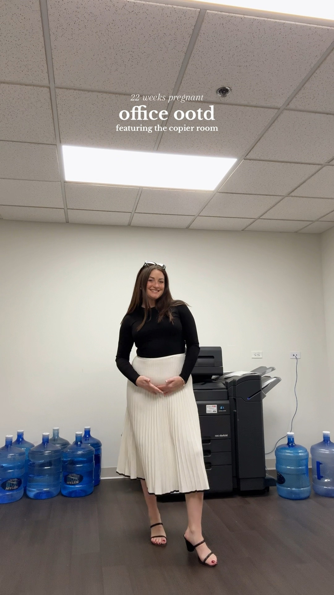 Office ootd🤰🏻

#LTKWorkwear #LTKBump #LTKootd