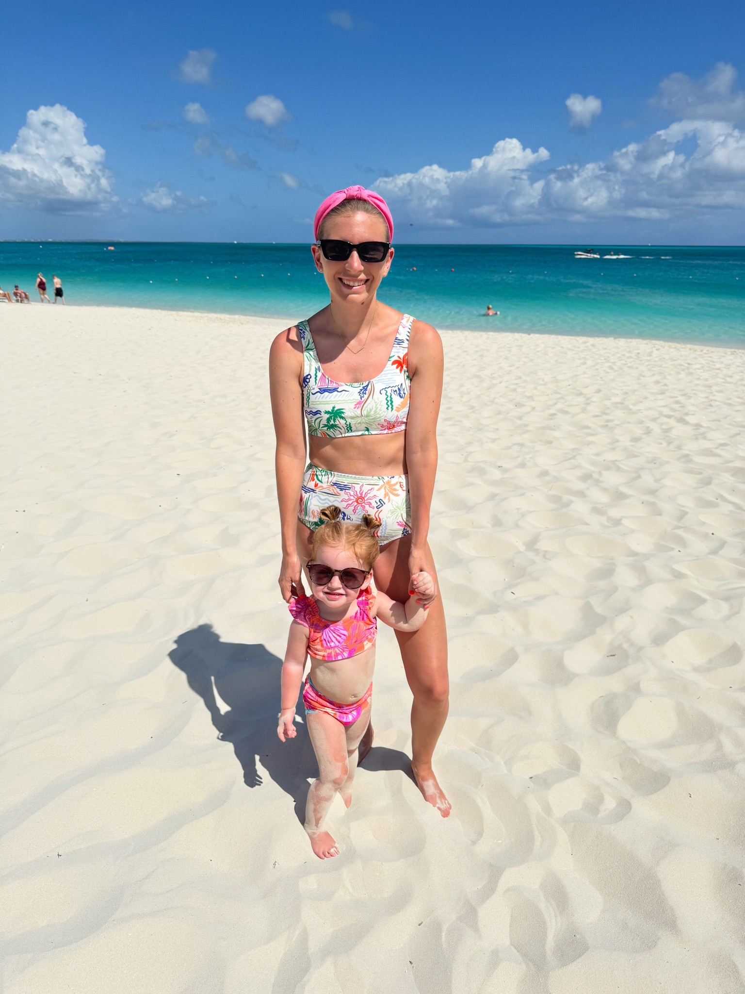 Turks and Caicos. Love the print on this suit. Wearing xs. Good booty coverage  

#LTKSummerEdit #LTKTravel #LTKFamily