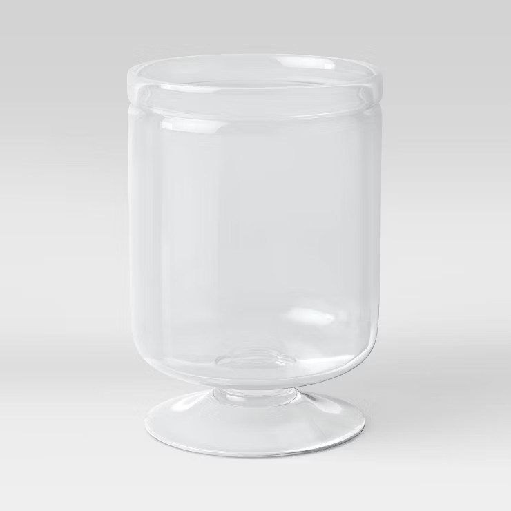 11" x 7.8" Glass Hurricane Candle Holder - Threshold™ | Target