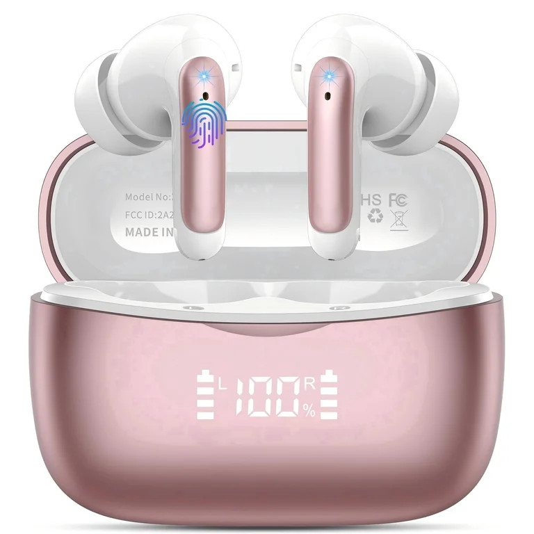 WeurGhy Wireless Earbuds Bluetooth Noise Cancelling for iPhone Android Sports Workout, 56H Playti... | Walmart (US)