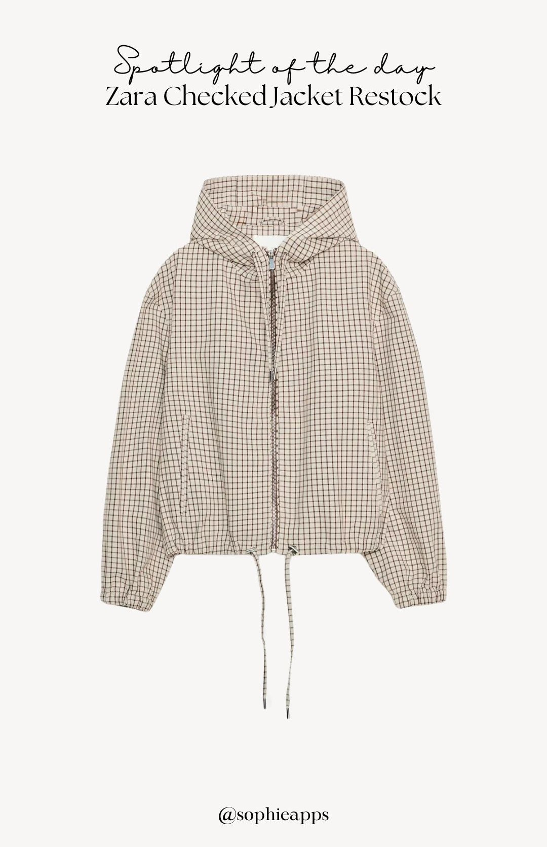 This jacket is back in stock in all sizes RUN!! 🏃🏻‍♀️ I got a small 🤎