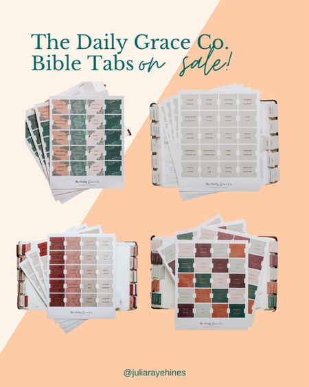 ON SALE: The Daily Grace Co. Bible Tabs ✨🫶🏼