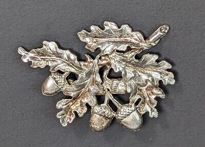 Vintage Sterling Silver Oak Leaf Acorn Brooch Pin Signed SMIBO  | eBay | eBay US